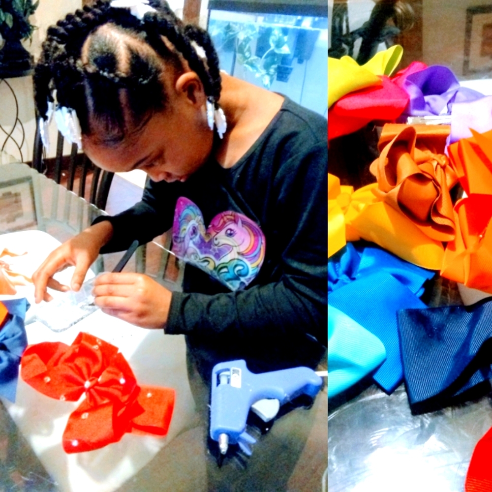 Cust bling Hairbowsows